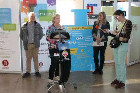 Inauguració de l'exposició 'Controles', sobre prevenció del consum de drogues.