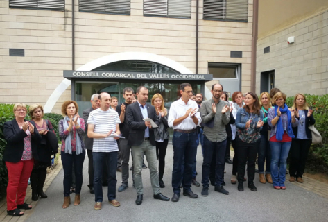 Alcaldes i alcaldesses del Vallès Occidental denuncien la violència exercida l'1 d'octubre contra la ciutadania.