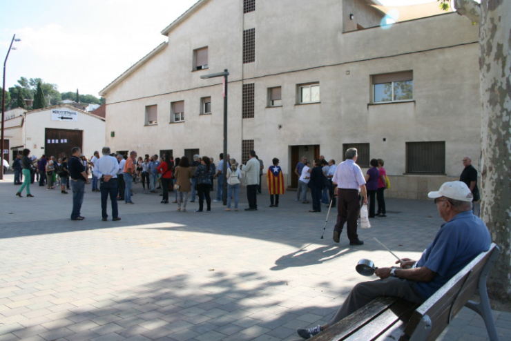 Concentració ciutadana per rebutjar l'empresonament de Jordi Cuixart i Jordi Sànchez i demanar-ne l'alliberament.
