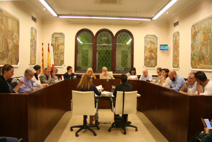 Ple ordinari del 26 d'octubre del 2017.