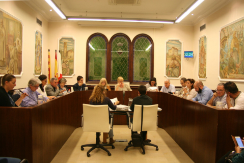 Ple ordinari del 26 d'octubre del 2017.