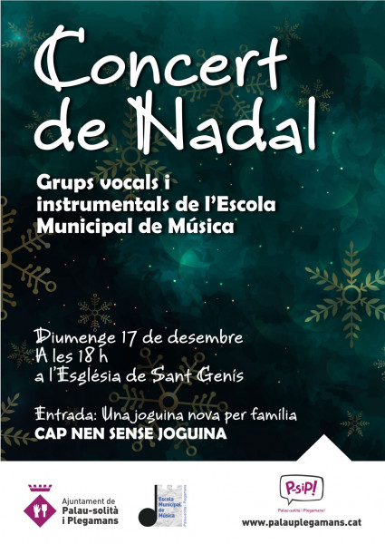 Cartell Concert de Nadal