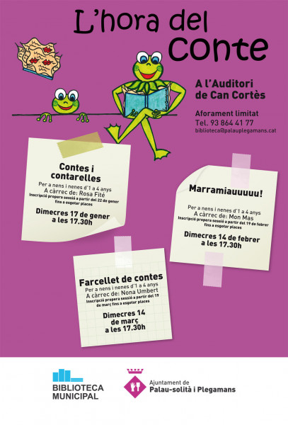 Cartell "Hora del conte"