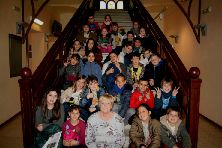 Visita escolar Escola Palau