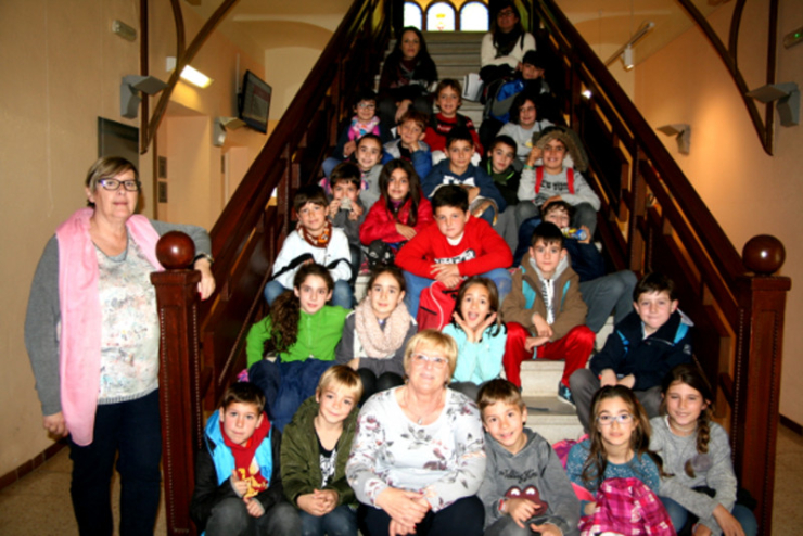 Visita escolar Escola Palau