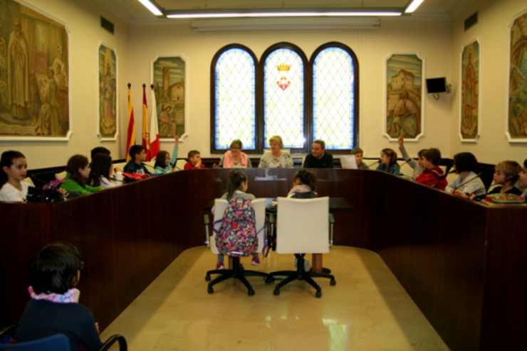 Visita escolar Escola Palau