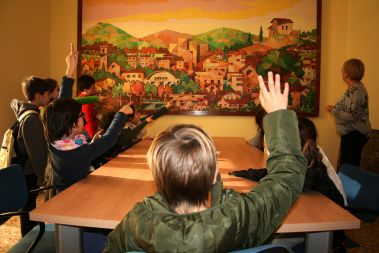 Visita escolar Escola Palau