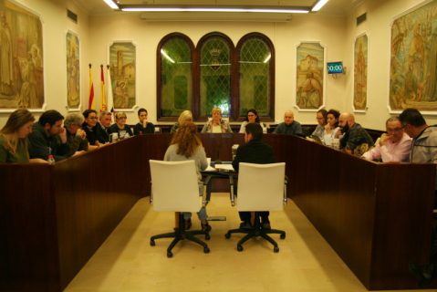 Ple Municipal ordinari del 25 de gener del 2018.