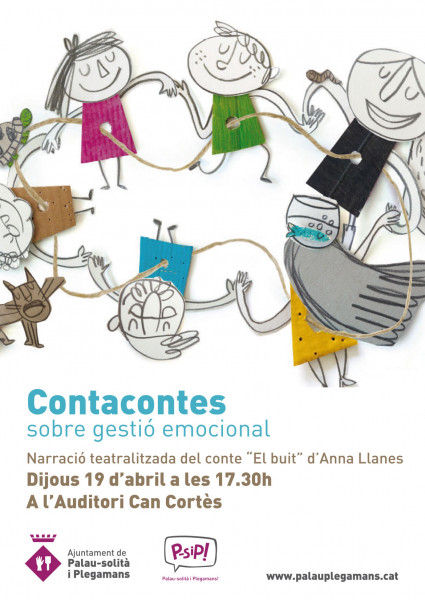 Cartell "Contacontes sobre gestió emocional"