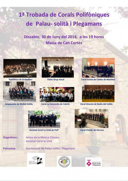 Cartell 1a Trobada de Corals