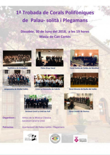 Cartell 1a Trobada de Corals