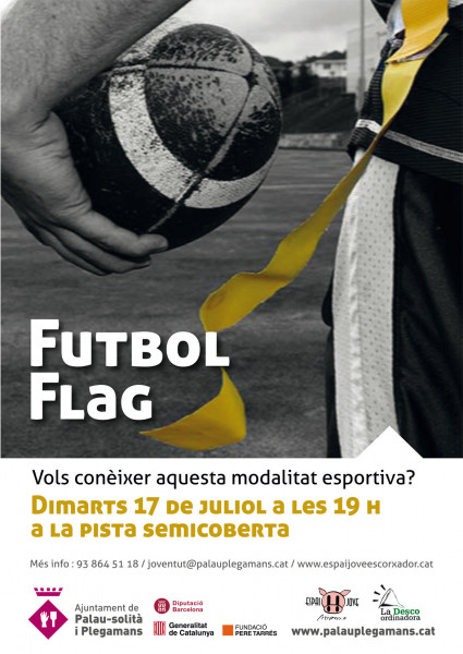 Cartell Futbol flag