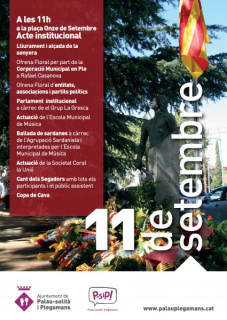 Programació Diada 2018
