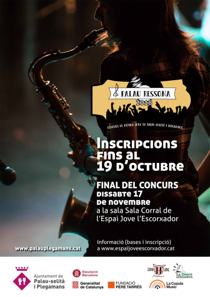 Cartell Palau Ressona 2018