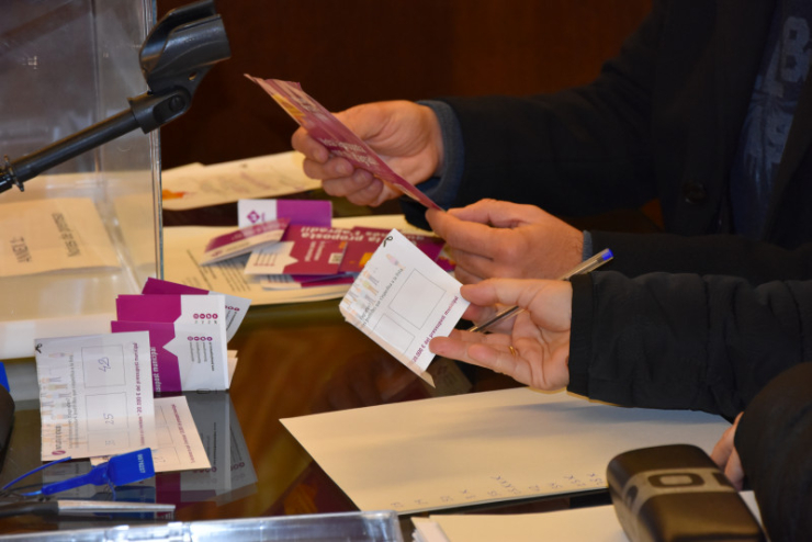 Recompte de vots presencials dels Pressupostos participatius i proclamació de resultats per part de la Comissió