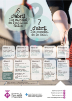 Cartell Activitats Dia Mundial de la Salut i l'Esport