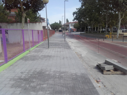 Obra acabada al C/ Folch i Torres