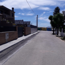 Estat actual del C/ Urani