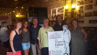 Inauguració de l'exposició "Pompeu Fabra. Una llengua completa"
