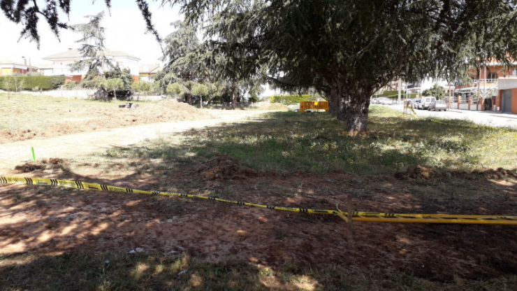 Espai nou d'esbarjo de gossos Can Falguera