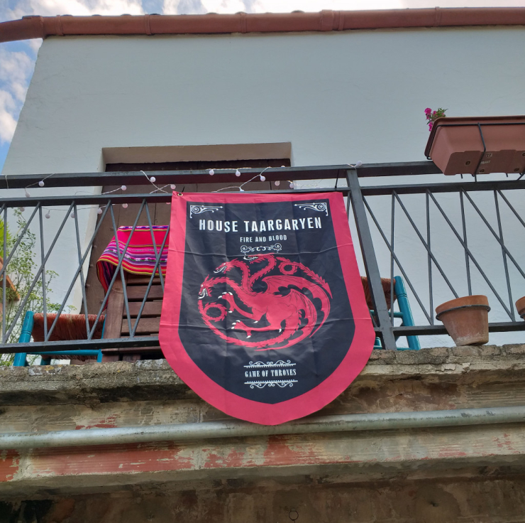 Balcons engalanats Mercat Medieval