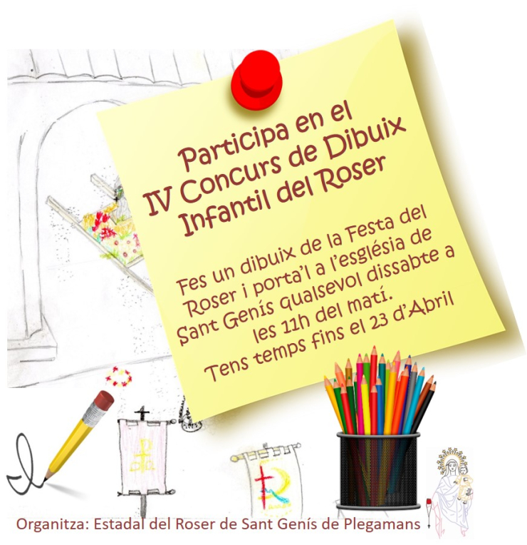 concurs dibuix festa Roser