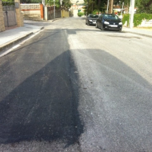 Asfaltat al C/Arimon