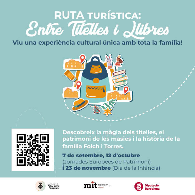 Ruta Turística Entre Titelles i Llibres