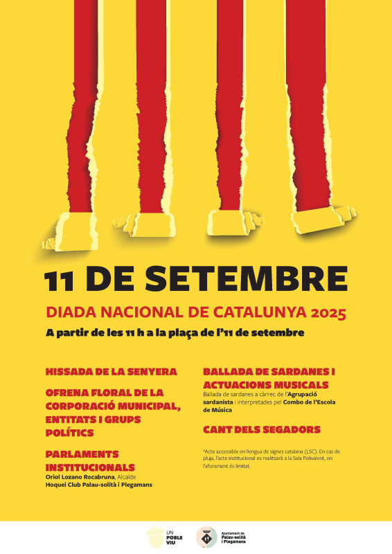 Cartell Diada Nacional de Catalunya