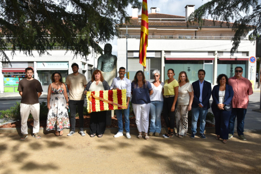 Ofrena floral de la corporació