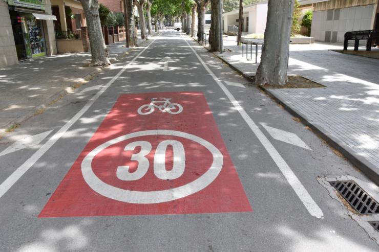 Nous límits de velocitat a 30km/h