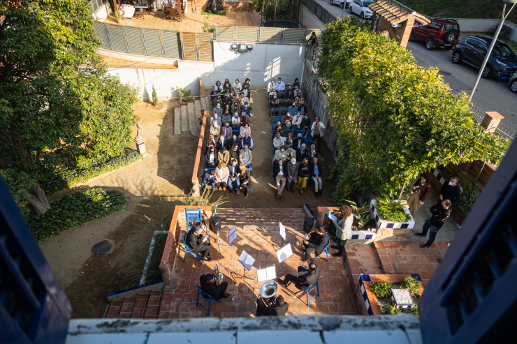 Inauguració Torre Folch. Assistents al matí