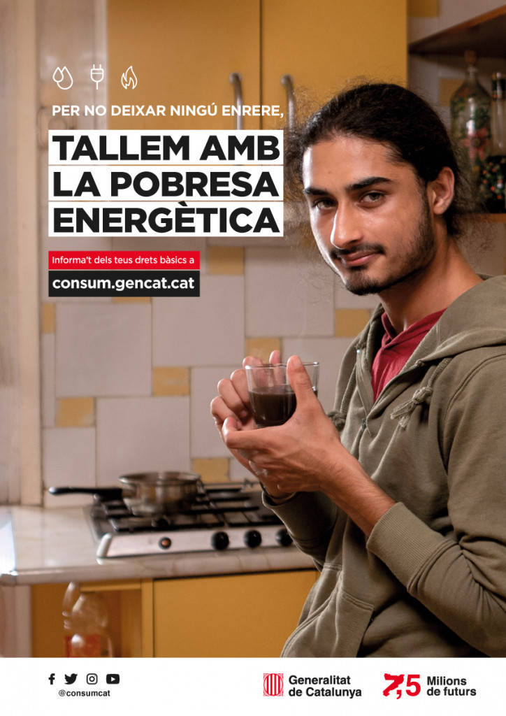 Cartell Pobresa energètica Agència Catalana de Consum