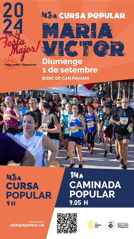 Cartell Cursa Maria Victor