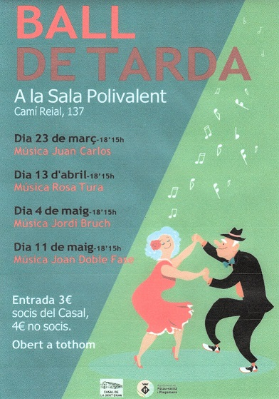 Cartell Ball de tarda