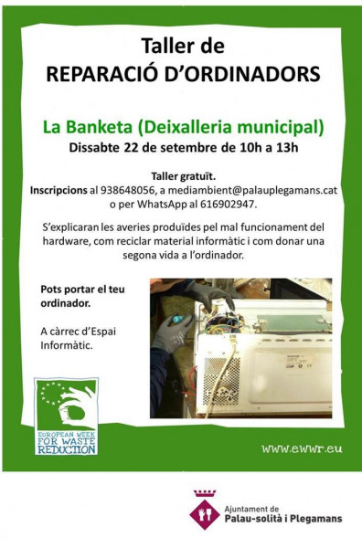 Taller de reparació d'ordinadors