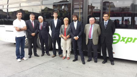 Presentació de la nova línia de bus expres e9