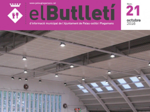 Fragment de la portada del número 21 del Butlletí Municipal.