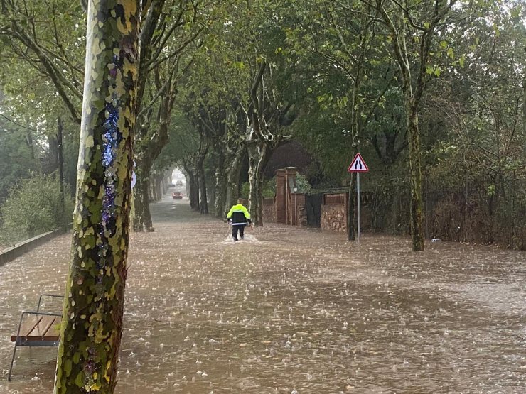 Pedregada i pluja a l'agost