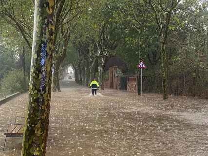 Pedregada i pluja a l'agost