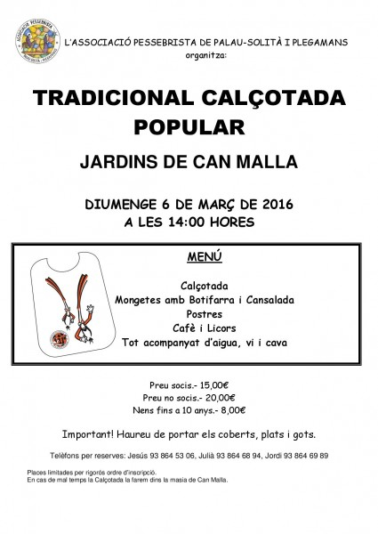 Cartell de la calçotada