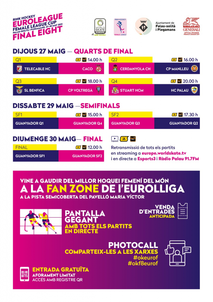 Calendari Final Eight Hoquei