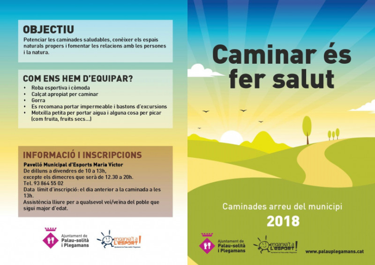 Caminades arreu el municipi 2018