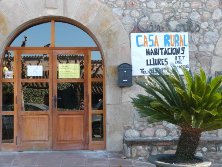 Can Cortés ofereix també serveis de casa rural