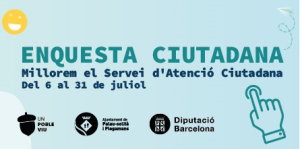 Enquesta ciutadana del 6 al 31 de juliol