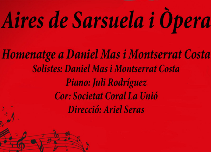 Capcalera aires de sarsuela i opera