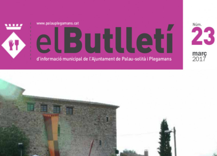 Capçalera Butlletí núm. 23