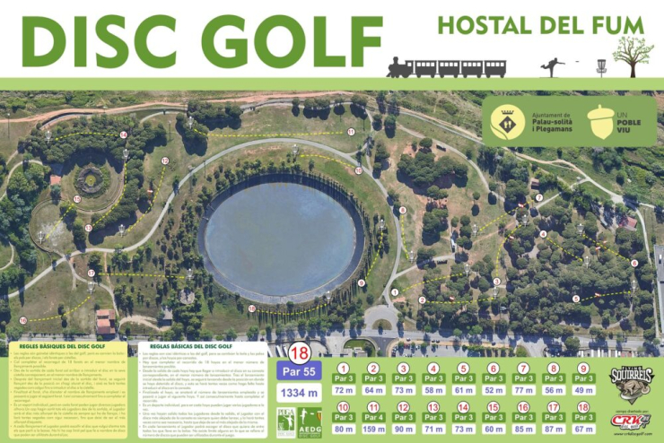 Cartell Camp Disc Golf.