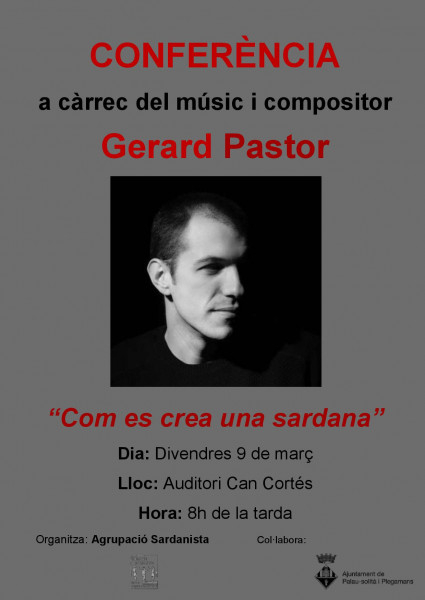 Cartell de la conferència