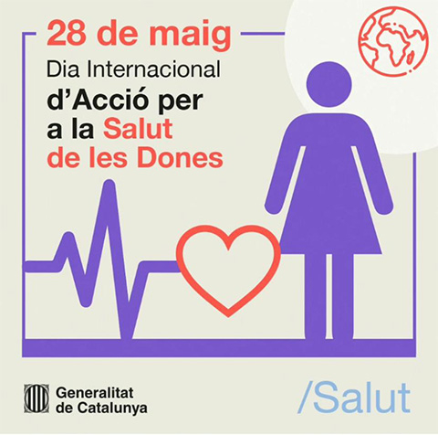 Cartell Dia Internacional per a la Salut de les Dones